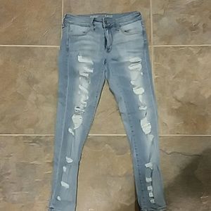 American Eagle ripped jeans